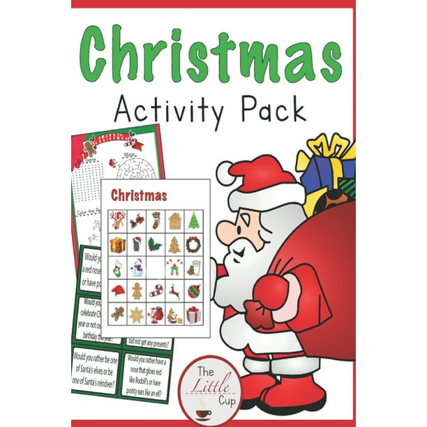 72 mini CHRISTMAS ACTIVITY BOOKS Christmas toys and party favors Bulk Class Pack 